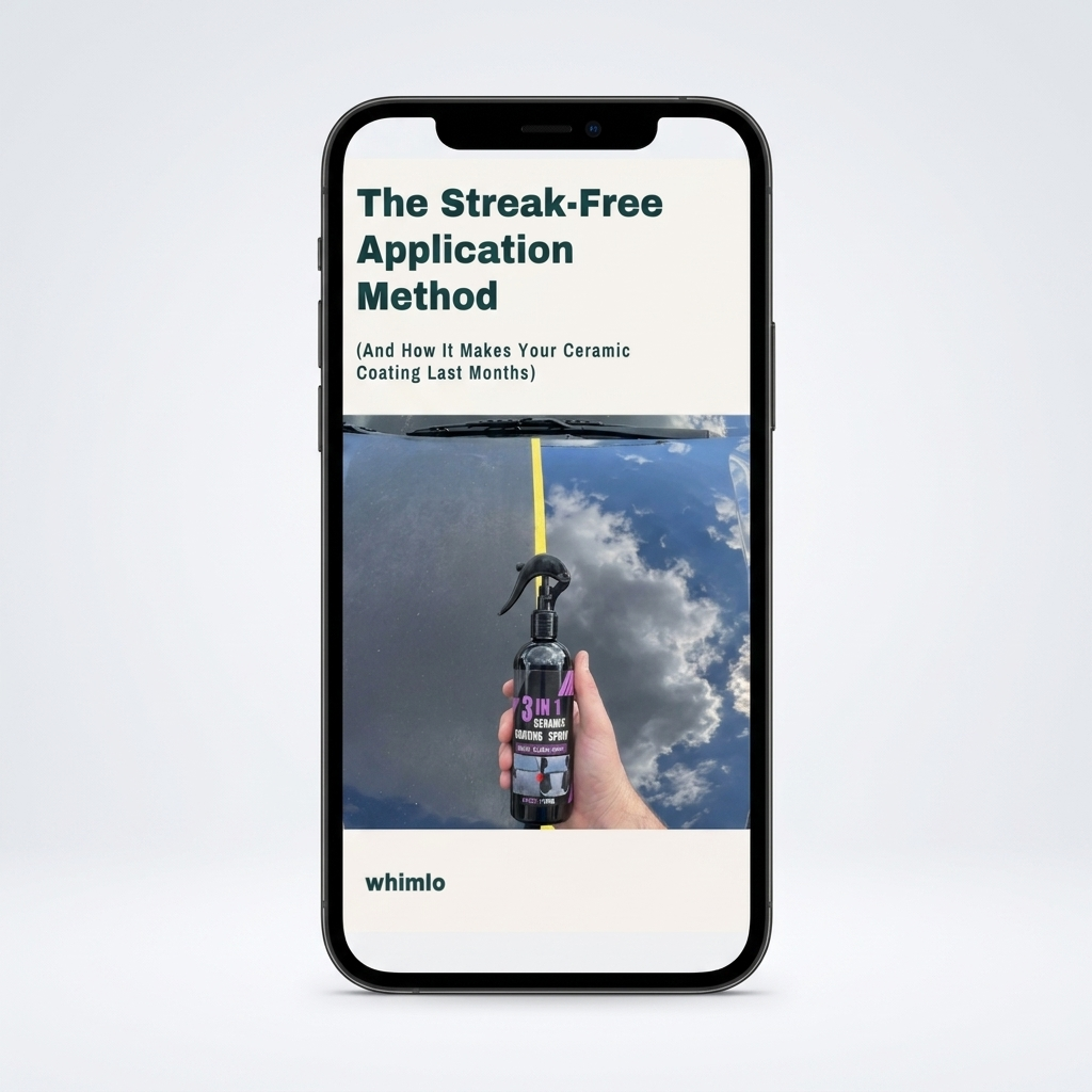 The Streak-Free Application Method Ebook