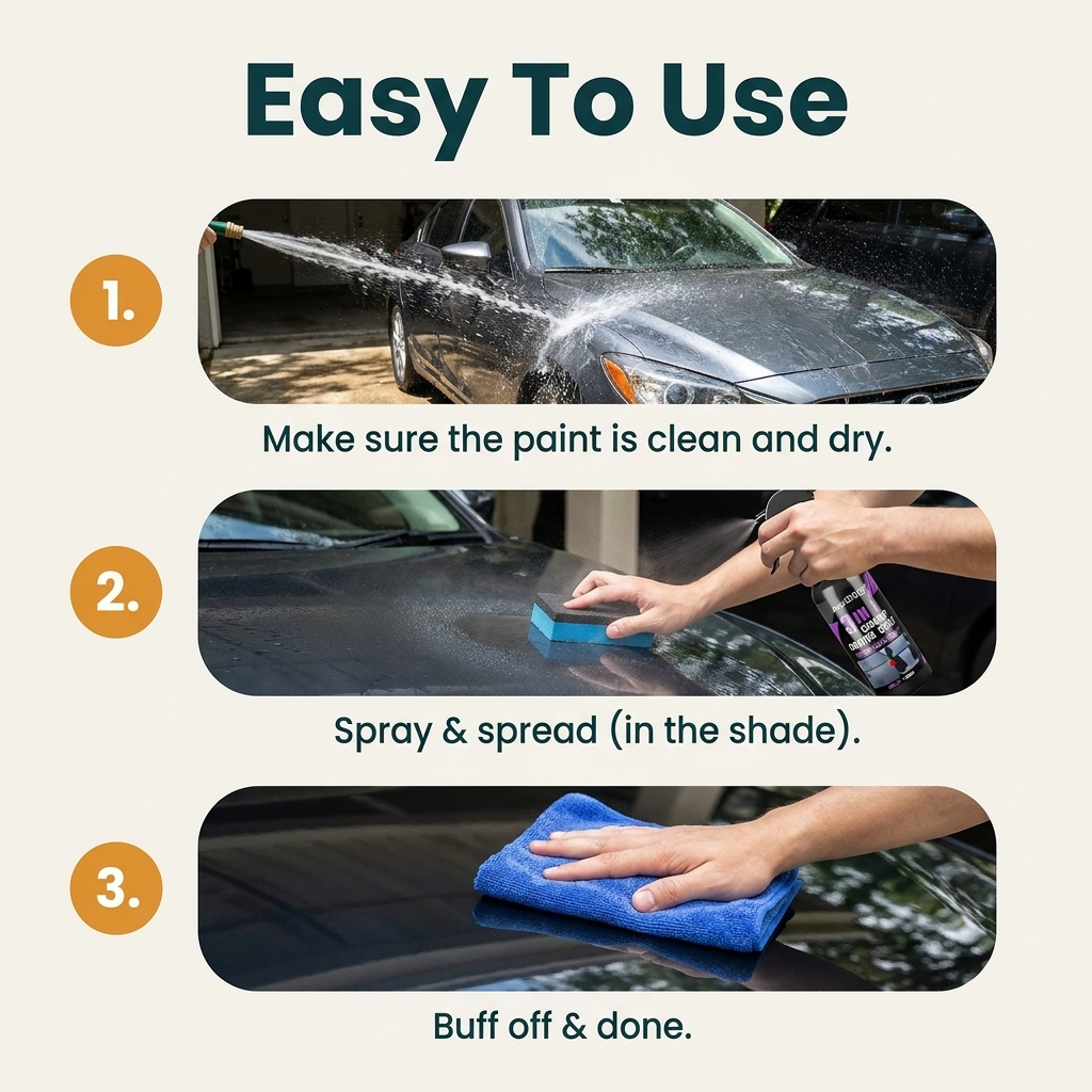 3-in-1 Ceramic Coating Spray
